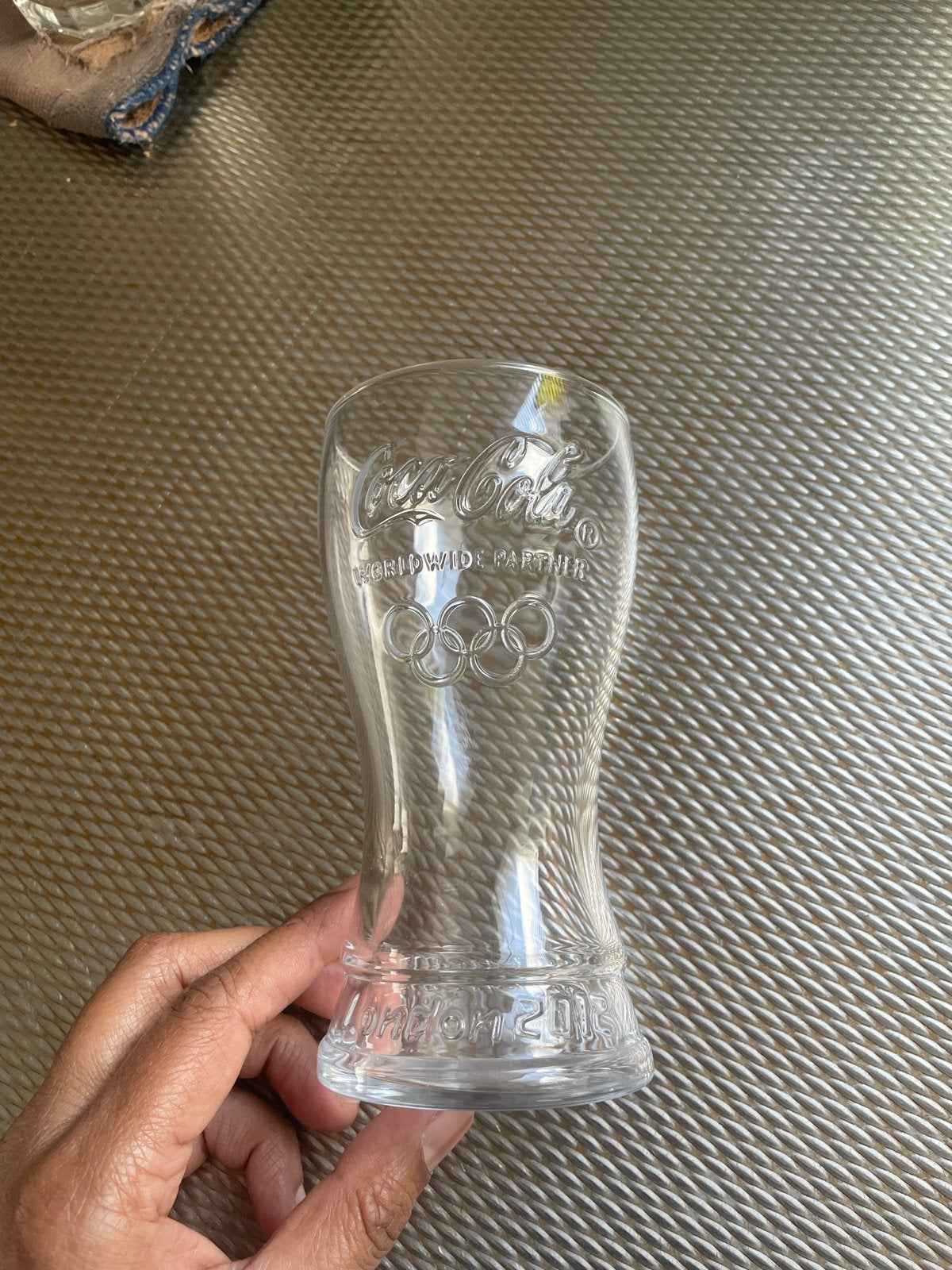Coca-Cola Olympische Spelen London 2012 Glas, Ophalen, Glas of Glazen, Overige merken, Vintage