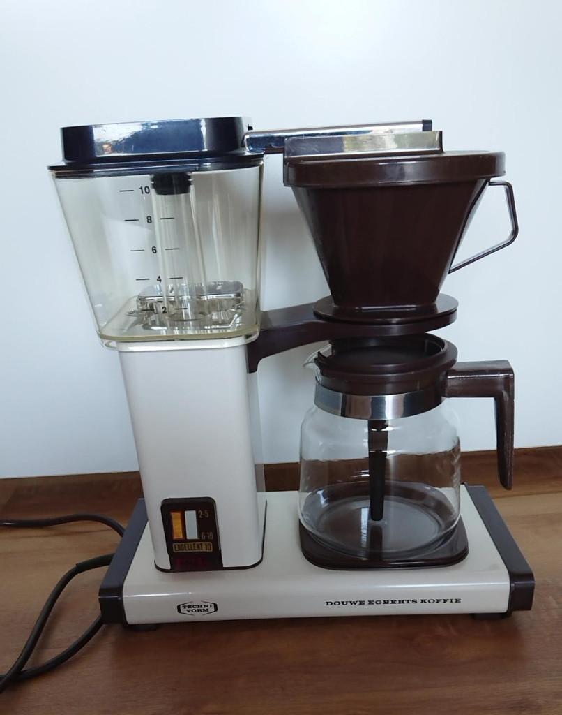 Douwe Egberts Technivorm Moccamaster, Stoompijpje, Gebruikt, Koffiemachine, Gemalen koffie