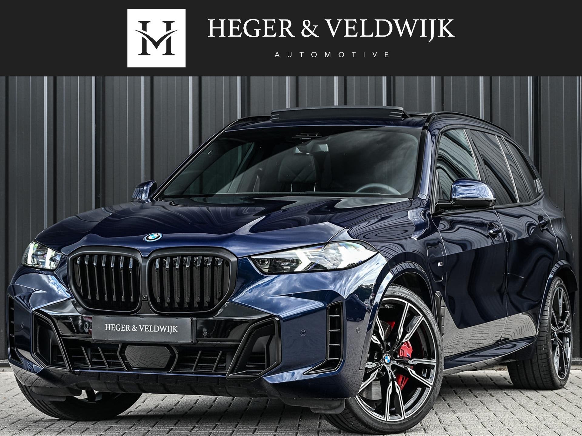 BMW X5 xDrive50e | M-Sport Pro | Panoramadak | Active Cruise, Auto's, BMW, Gebruikt, 2395 kg, Blauw, 489 pk