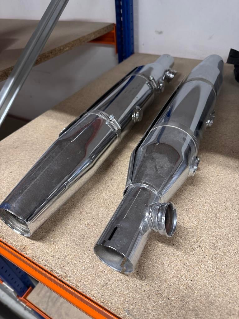 Uitlaat softail deluxe, Ophalen, Gebruikt