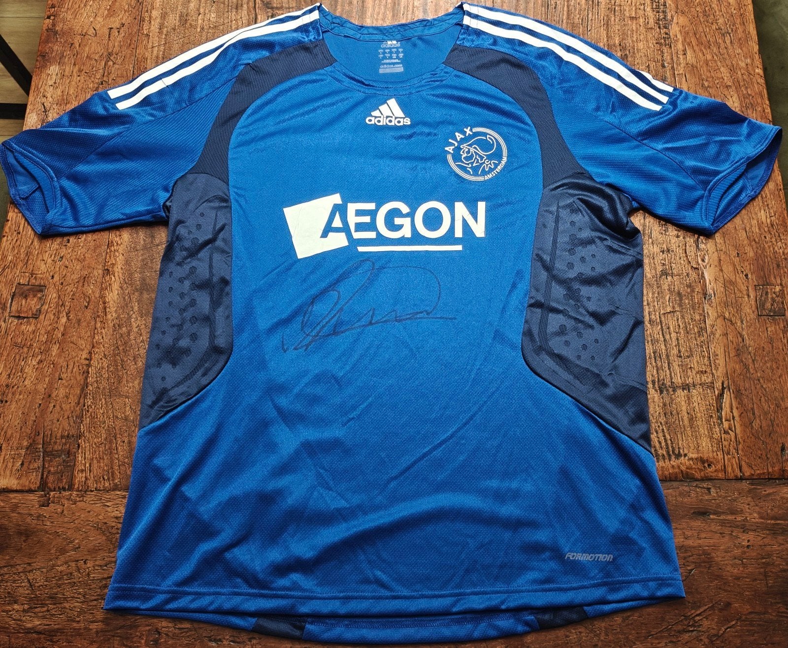 Ajax shirt met de handtekening van Demy de Zeeuw, Ophalen of Verzenden, Nieuw, Shirt
