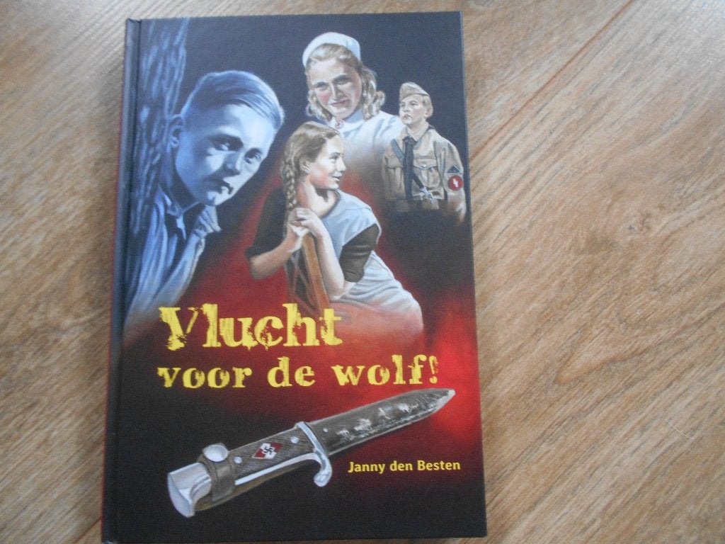 Janny den Besten Vlucht voor de wolf!, Ophalen of Verzenden, Tweede Wereldoorlog, Zo goed als nieuw, Overige onderwerpen