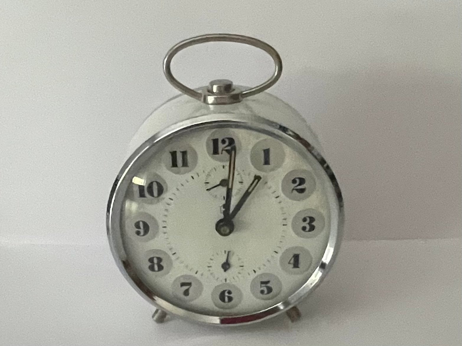 Goedlopende vintage wekker, Ophalen of Verzenden