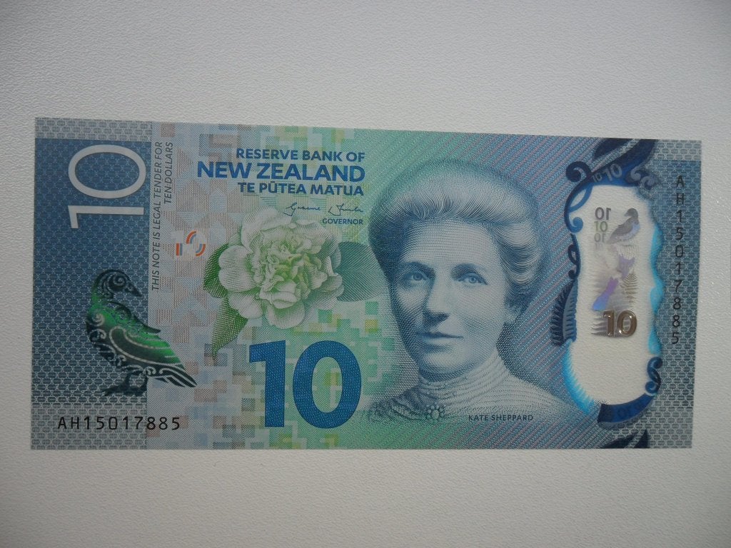 Nieuw Zeeland #192 [2015] / 10 dollars UNC, Postzegels en Munten, Bankbiljetten | Oceanië, Verzenden, Los biljet