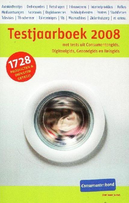 Testjaarboek 2008 - Consumentenbond, Boeken, Advies, Hulp en Training, Zo goed als nieuw, Verzenden