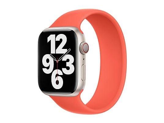 Apple Watch Silicone Solo Loop Nectarine Size 3, Bandje, Apple, Nieuw, Apple