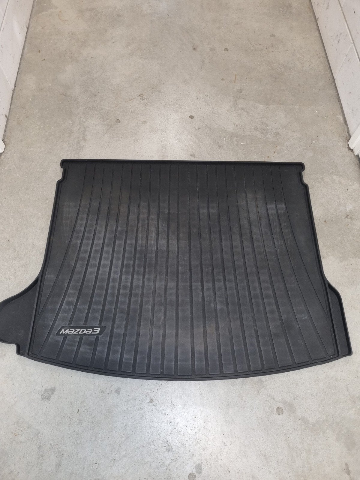 Rubberen kofferbakmat Mazda 3 (2014-2018), Ophalen, Gebruikt