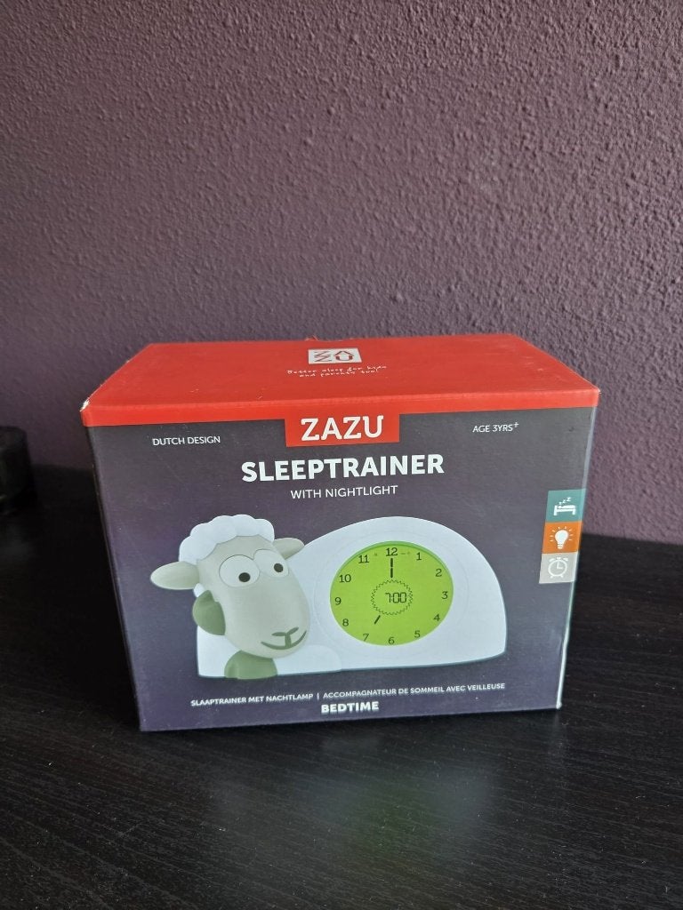 Zazu Slaaptrainer Wekker Nachtlamp Schaap, Witgoed en Apparatuur, Wekkers, Ophalen, Gebruikt, Digitaal