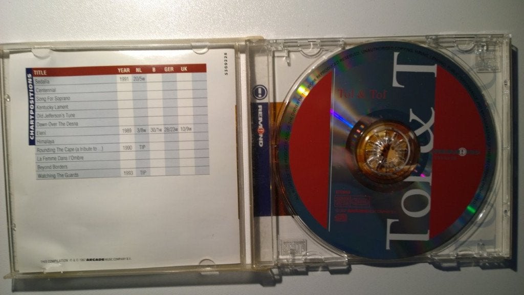 Tol & Tol - Tol & Tol (Rem!nd Label), Cd's en Dvd's, Ophalen of Verzenden, 1990 - 1999, Zo goed als nieuw