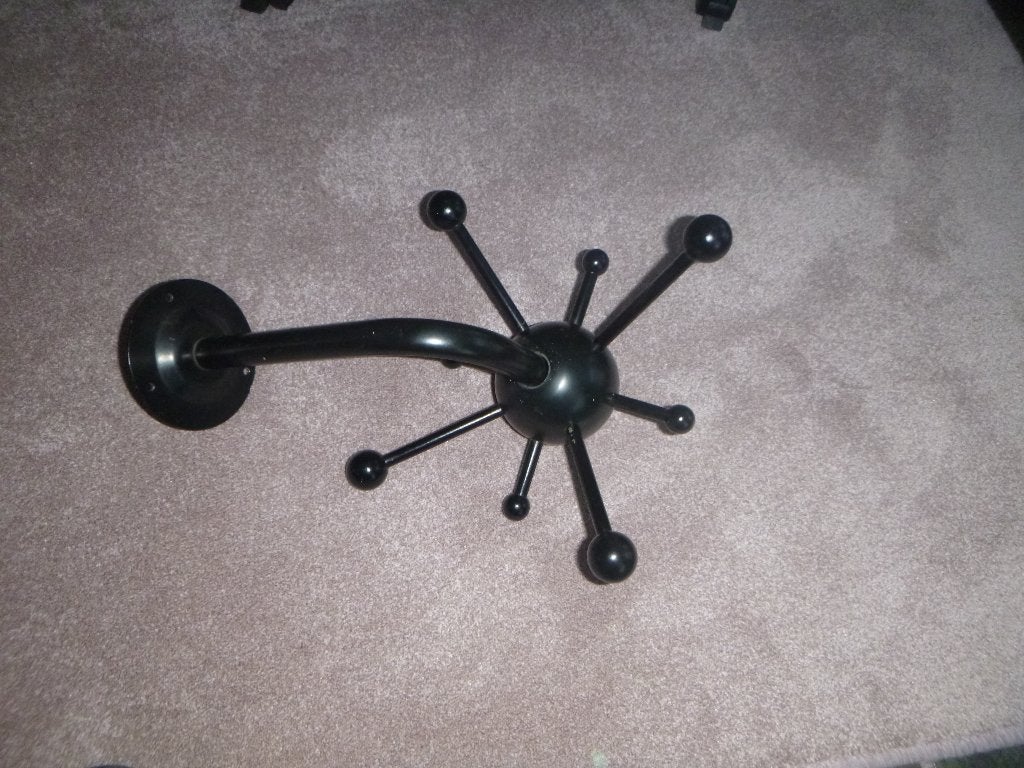 mooie retro kapstok in kleur zwart, Verzamelen, Retro, Ophalen of Verzenden, Overige typen