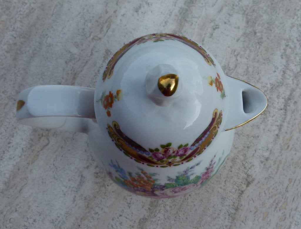 Limoges Mokka Kan + Sieraden / Bonbon Bakje, Overige merken, Nieuw, Ophalen of Verzenden, Porselein