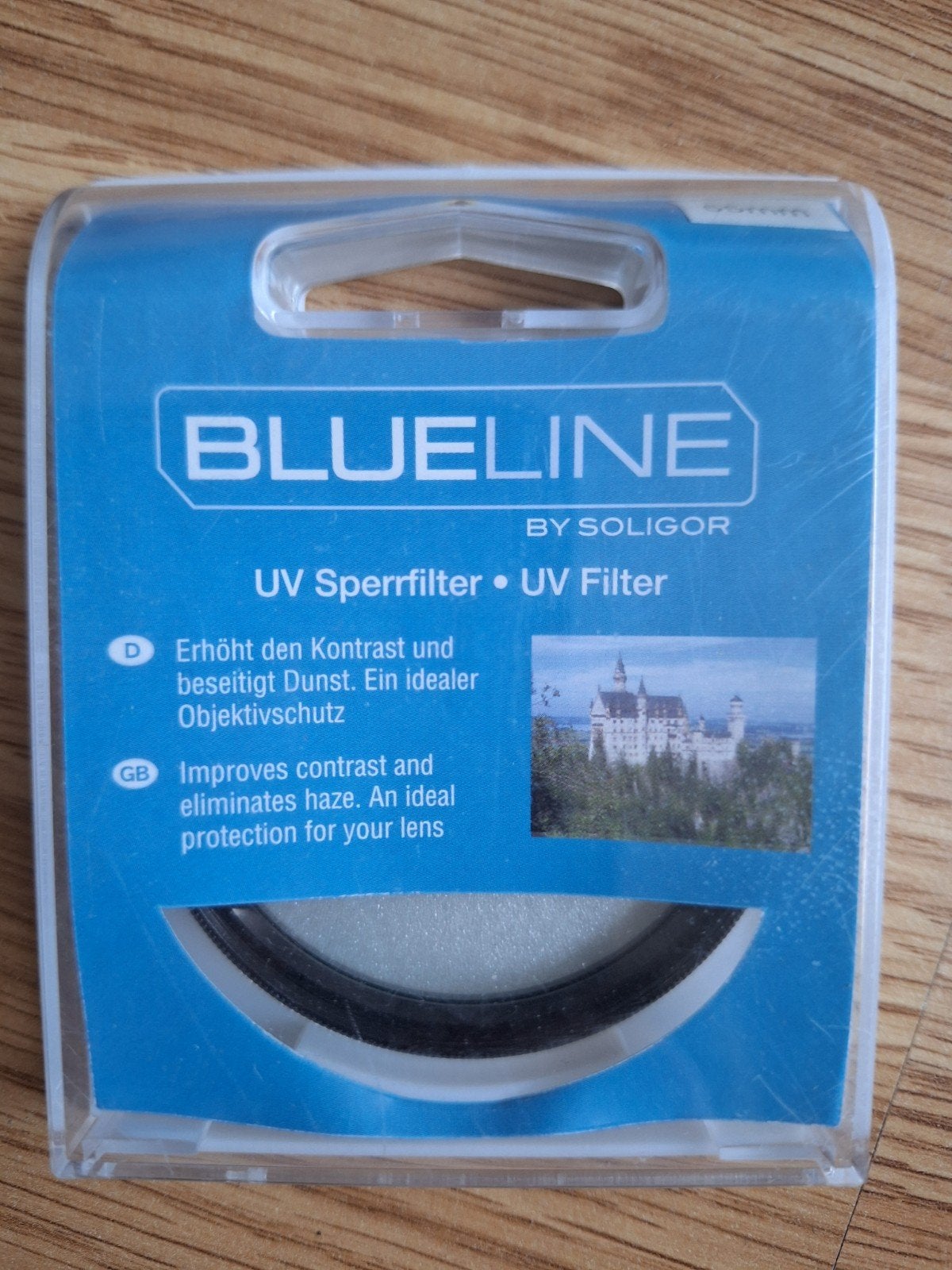 Soligor Blueline UV Sperrfilter / UV Filter - Nieuw, Ophalen of Verzenden, 50 tot 60 mm, Soligor, Nieuw