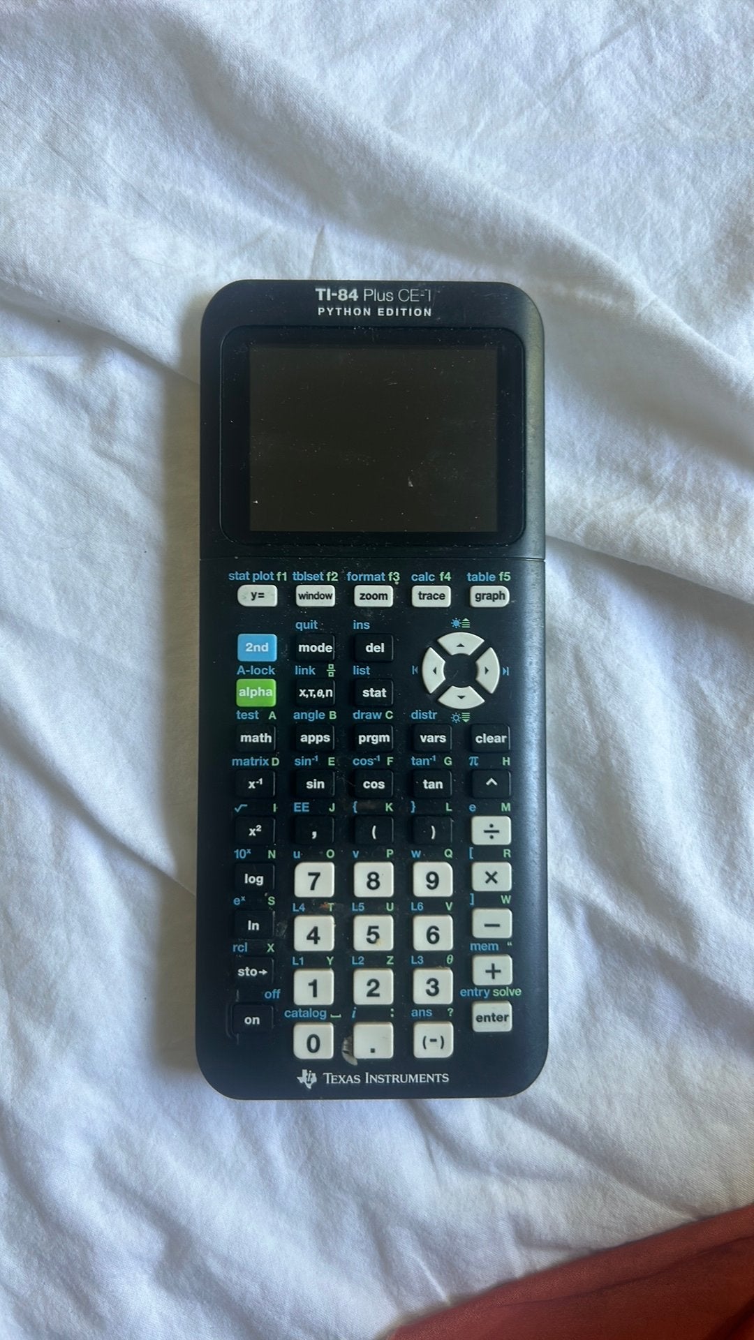 TI-84 Plus CE-T rekenmachine, Diversen, Ophalen of Verzenden, Zo goed als nieuw