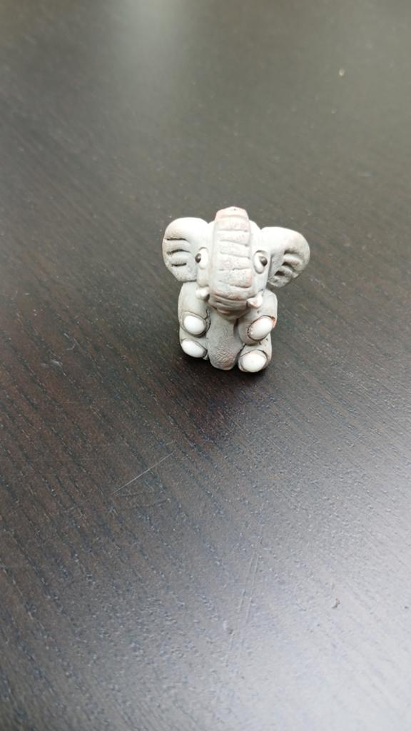 Beeldje olifant, Ophalen of Verzenden, Zo goed als nieuw, Wild dier, Beeldje of Figuurtje