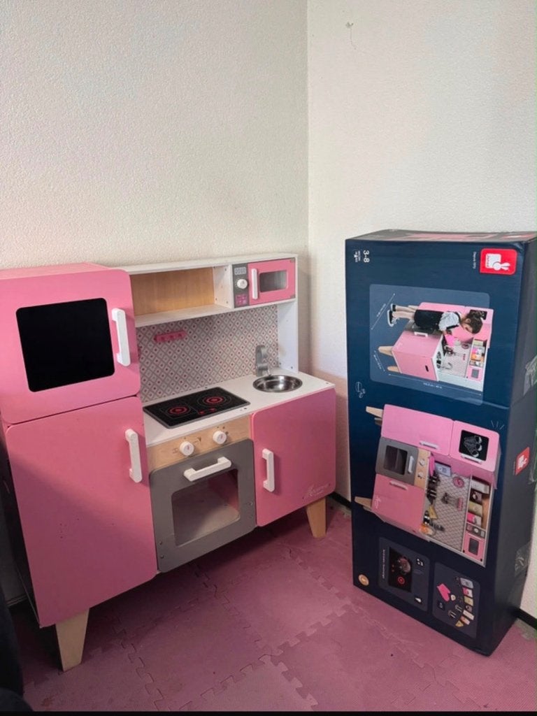 Kinderkeuken (Janod), Ophalen, Gebruikt, Hout, Speelkeuken