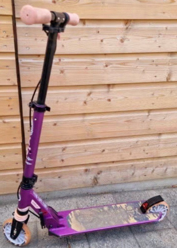 Step oxelo Paars, Ophalen of Verzenden, Gebruikt, Gewone step, Oxelo