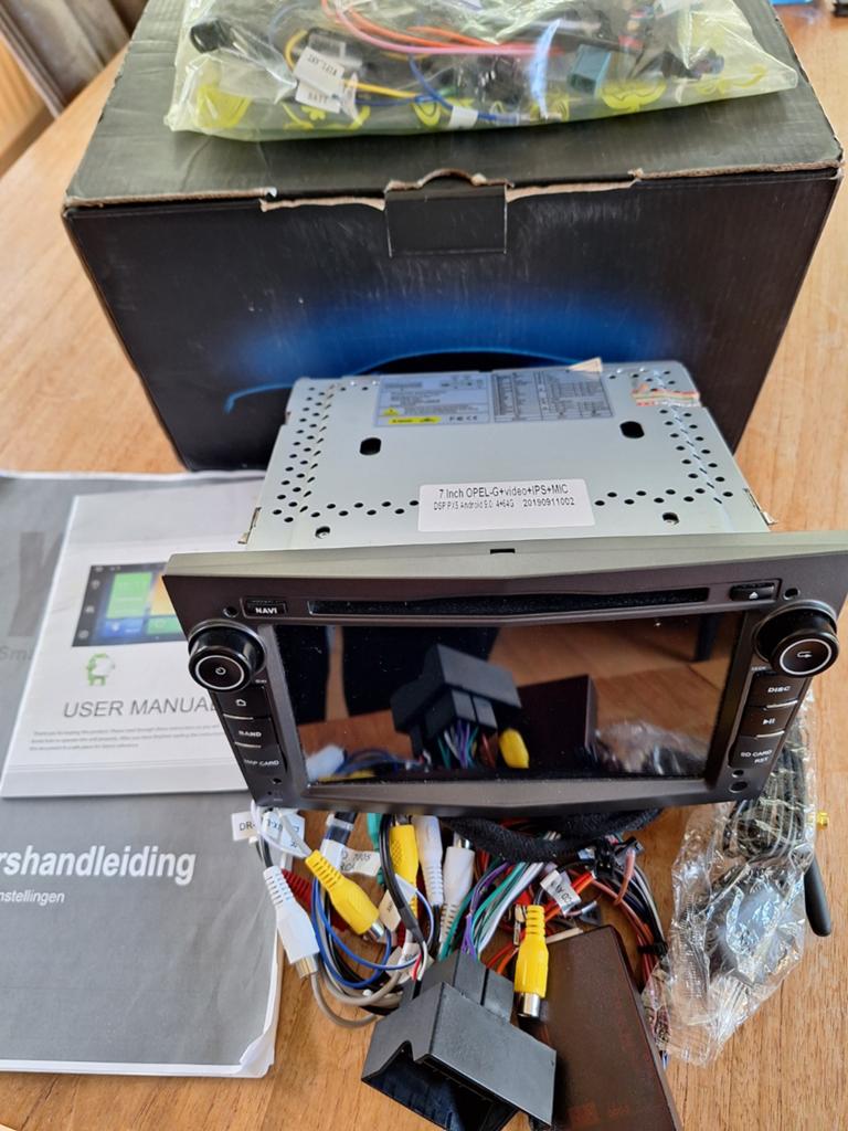 Opel Android Navigatie 4/64GB met Achteruitrijcamera, Ophalen of Verzenden, Gebruikt