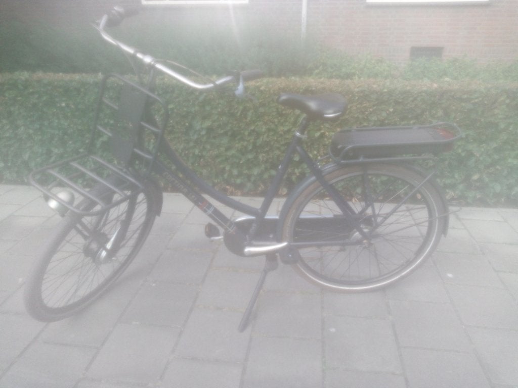 Cortina U4 electrisch, Fietsen en Brommers, Fietsen | Dames | Omafietsen, Gebruikt, 50 tot 53 cm, Handrem, Versnellingen, Trommelrem
