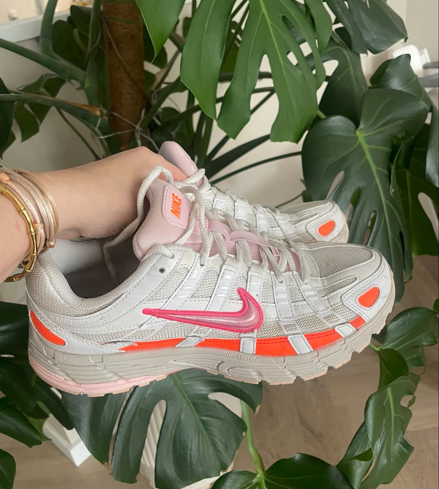 Nike P-6000 Dames Sneakers - Maat 39 - Zo goed als nieuw, Wit, Ophalen of Verzenden, Sneakers of Gympen, Zo goed als nieuw