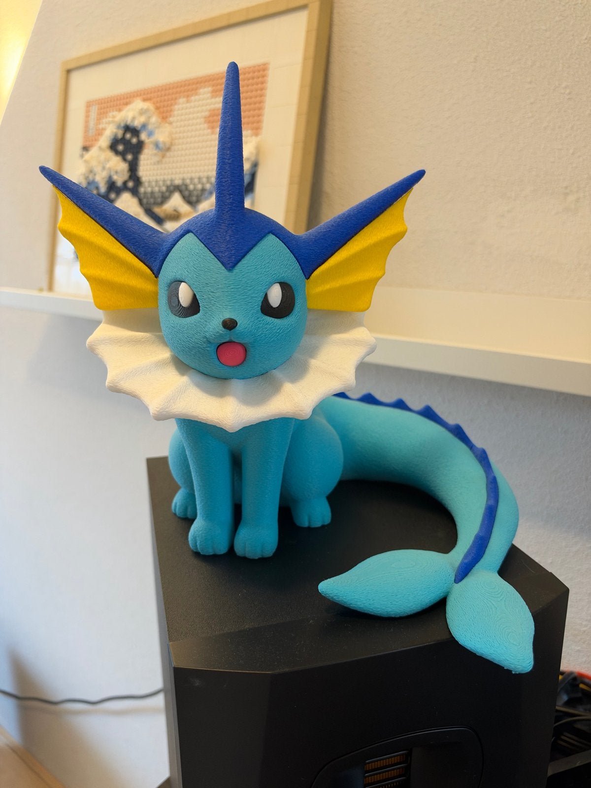Vaporeon Pokémon figuur - figure, Ophalen of Verzenden, Zo goed als nieuw