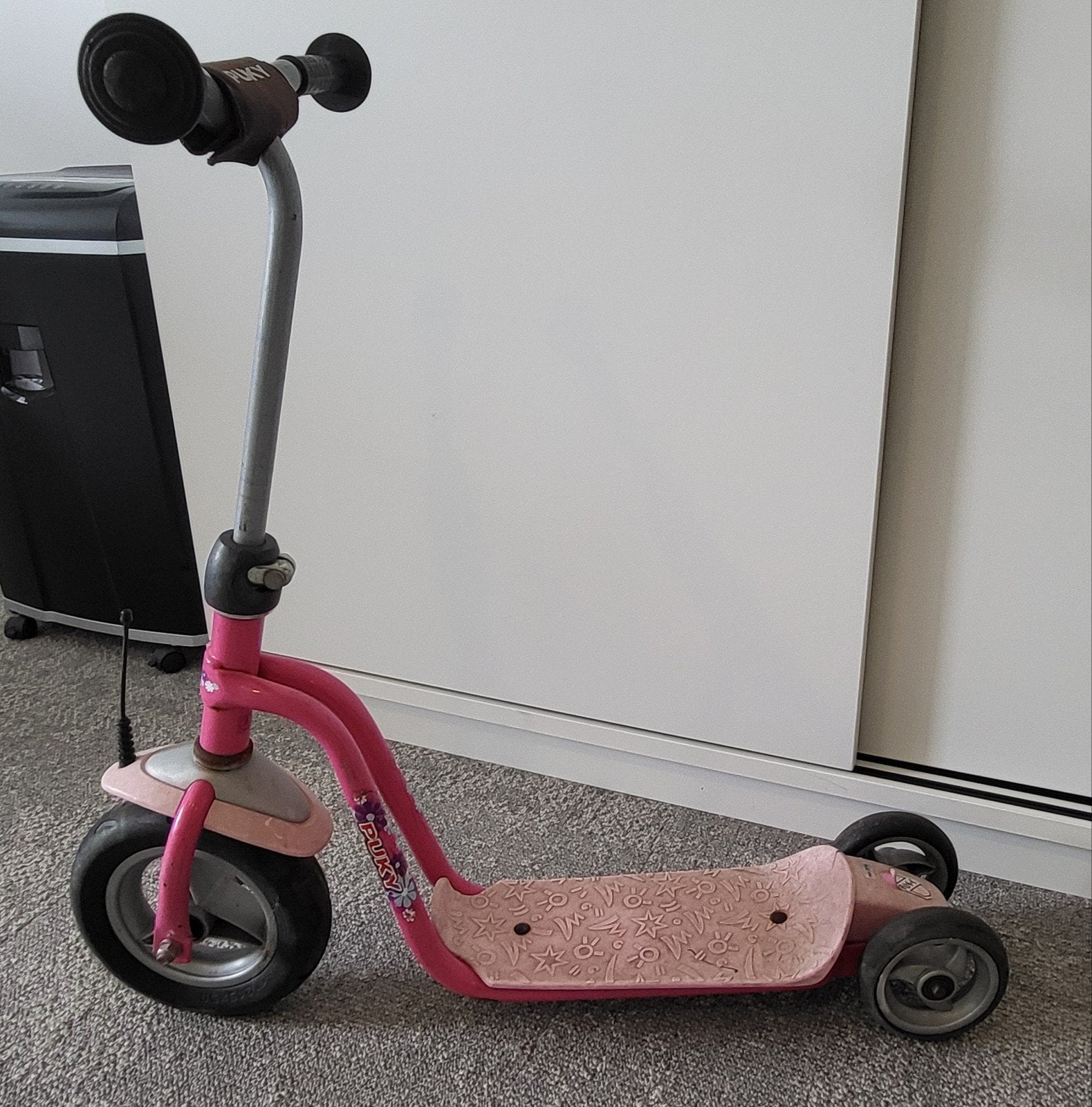 Puky roze stepje, mag weg voor €5, Fietsen en Brommers, Steps, Ophalen, Gebruikt, Gewone step, Puky