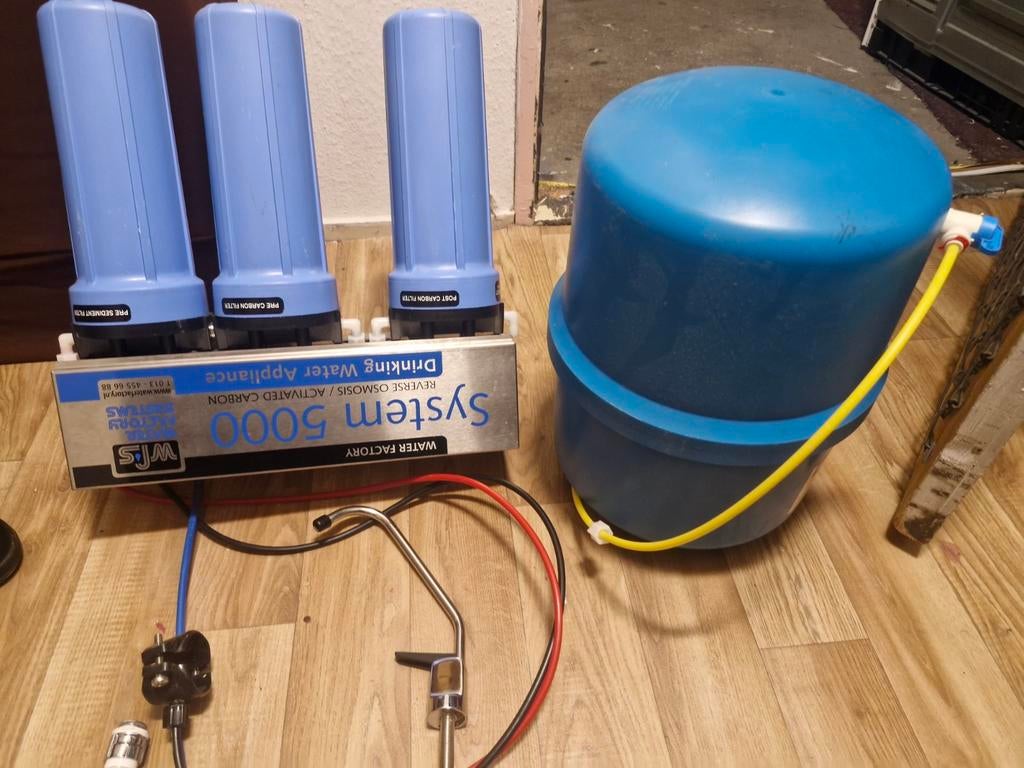 Water Factory System 5000 Omgekeerde Osmose Waterfilter, Ophalen, Gebruikt