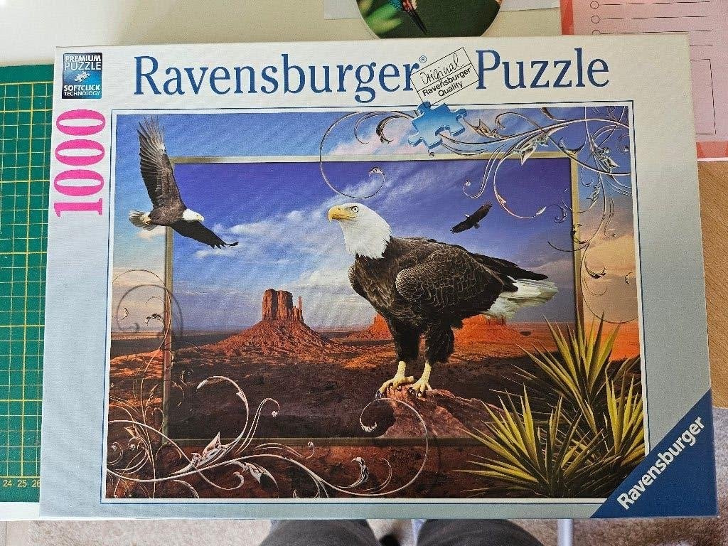 4 mooie legpuzzel, Ophalen of Verzenden, 500 t/m 1500 stukjes, Zo goed als nieuw, Legpuzzel