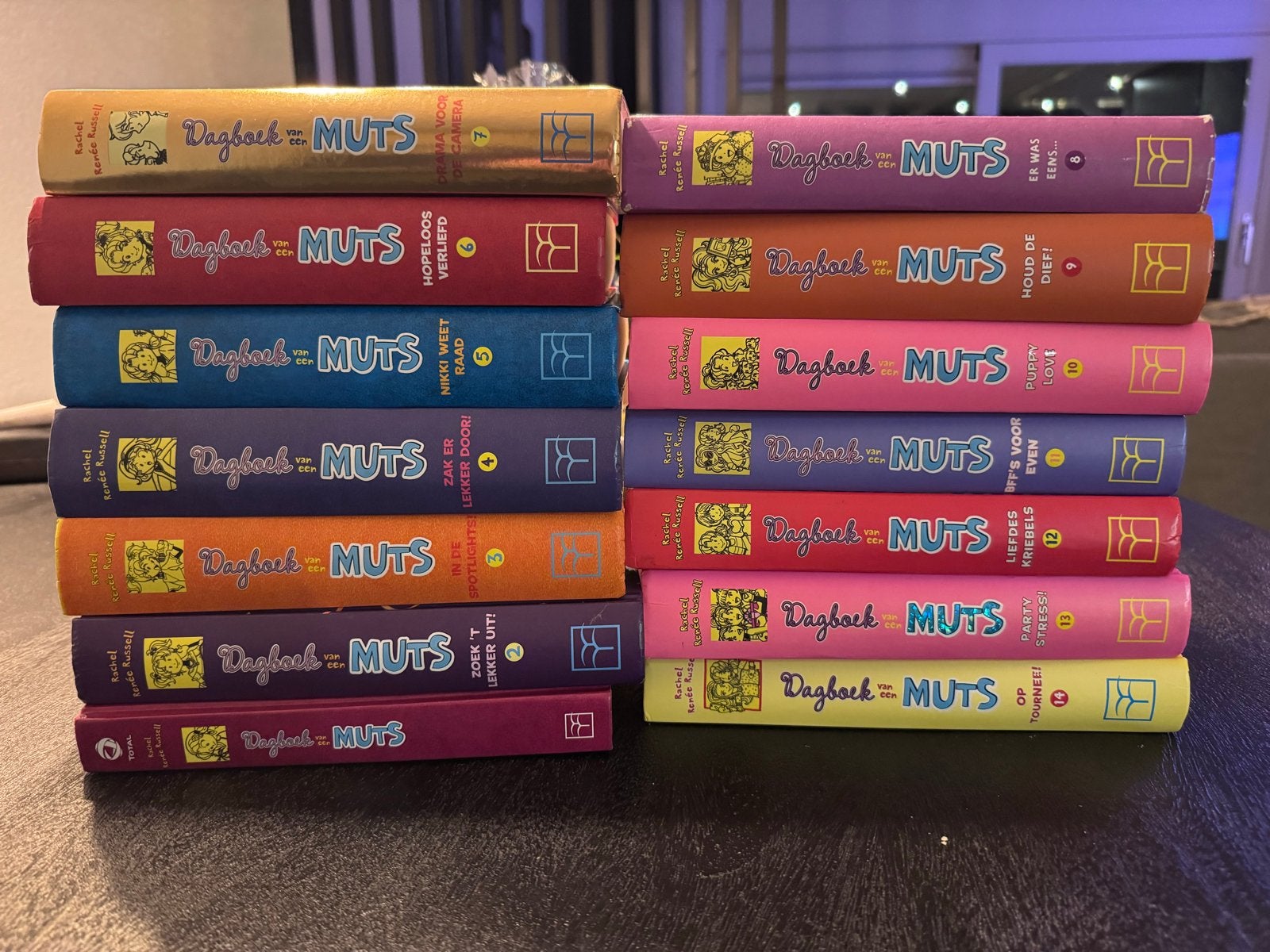 Dagboek van een Muts boekenserie - Deel 1 t/m 14, Boeken, Ophalen of Verzenden, Gelezen, Fictie