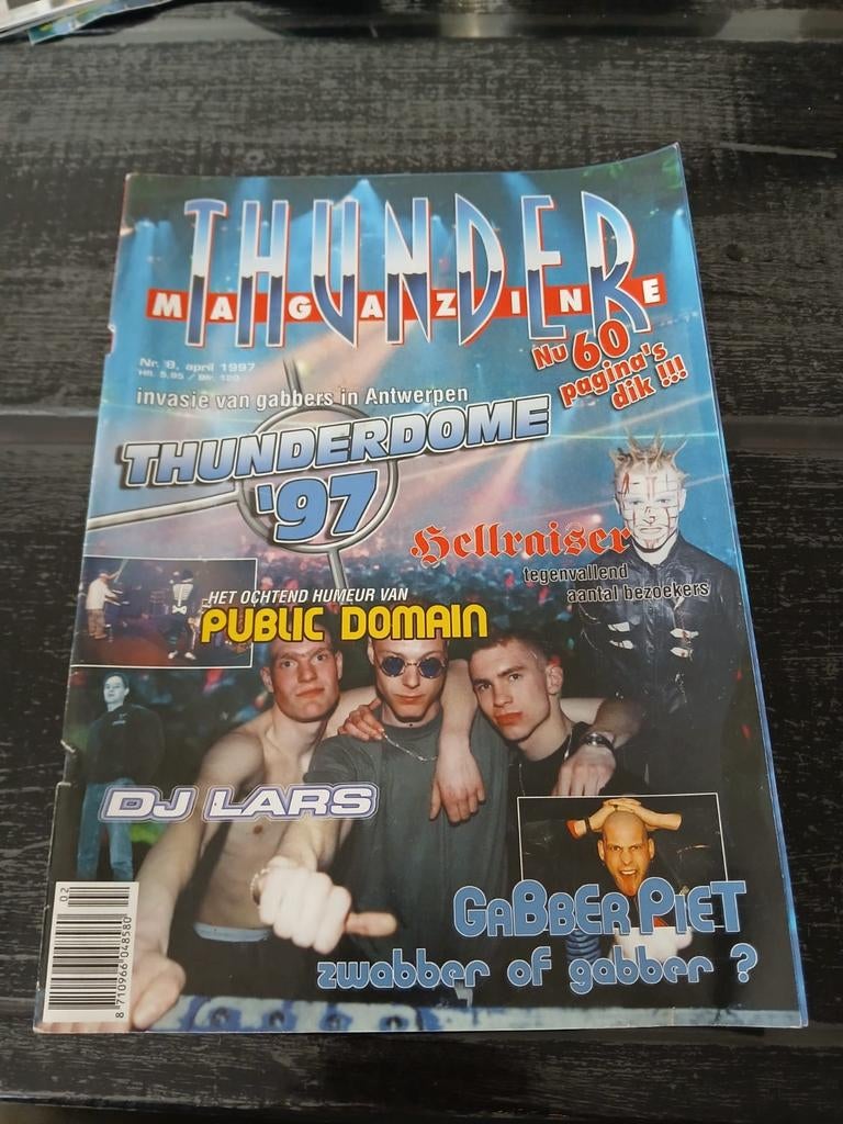 Thunder Magazine 8 - 1997 (april), Ophalen of Verzenden, Gebruikt, Boek, Tijdschrift of Artikel