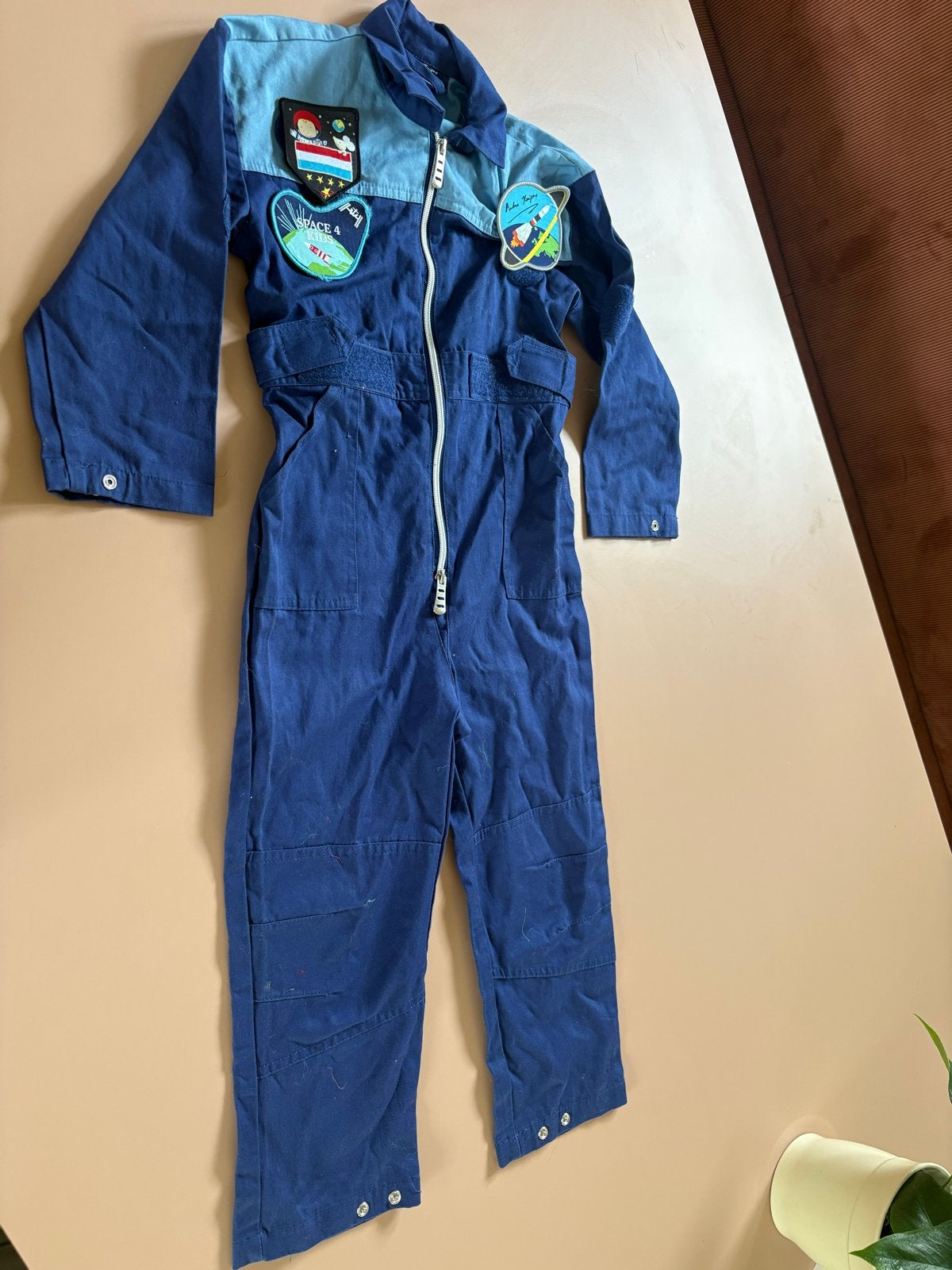 André Kuipers astronautenpak voor kinderen (5/6 jaar), Kinderen en Baby's, Ophalen, Gebruikt, 110 t/m 116, Jongen of Meisje
