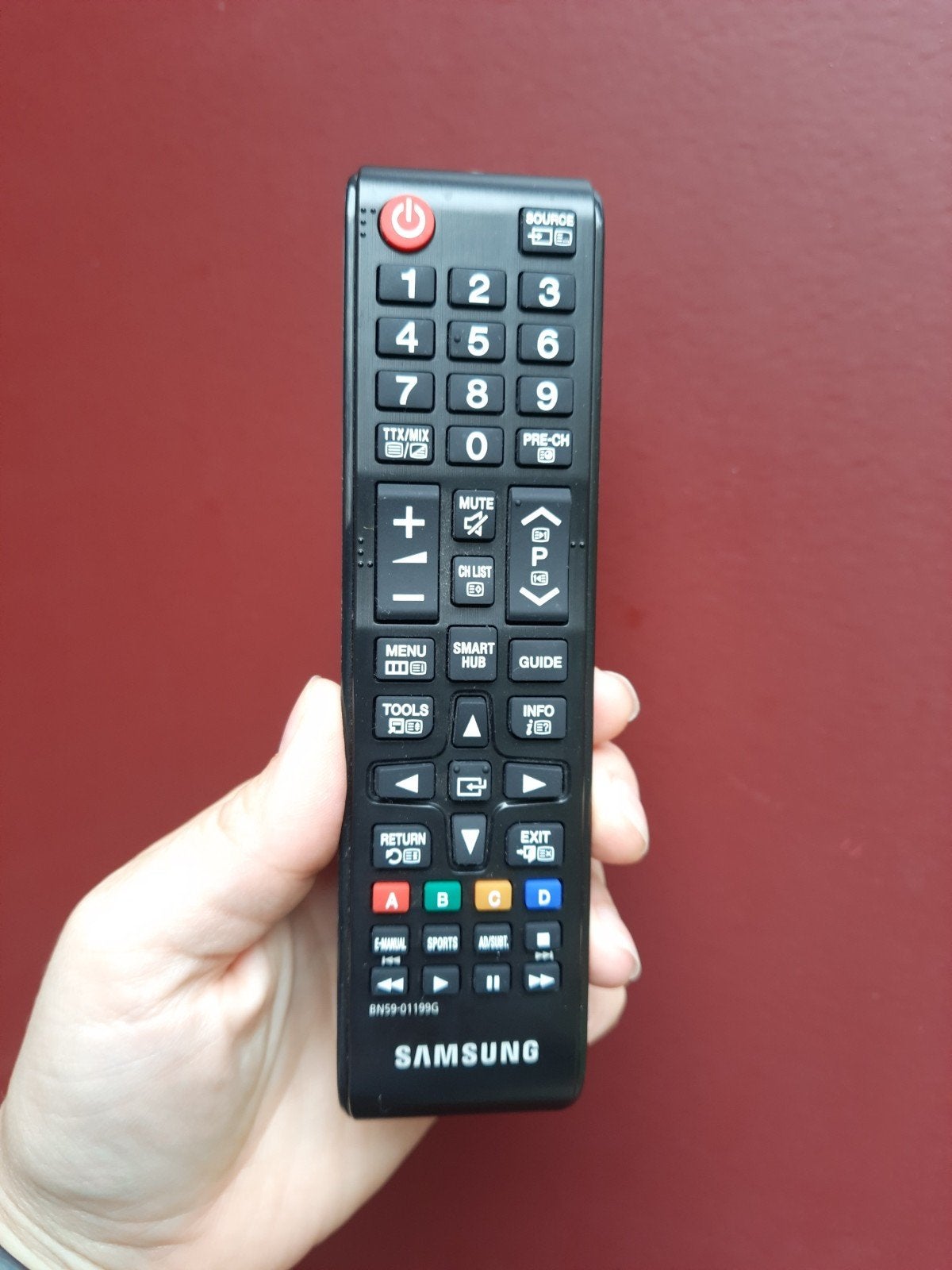 Samsung BN59-01199G Afstandsbediening voor TV, Ophalen of Verzenden, Gebruikt, Origineel, Tv