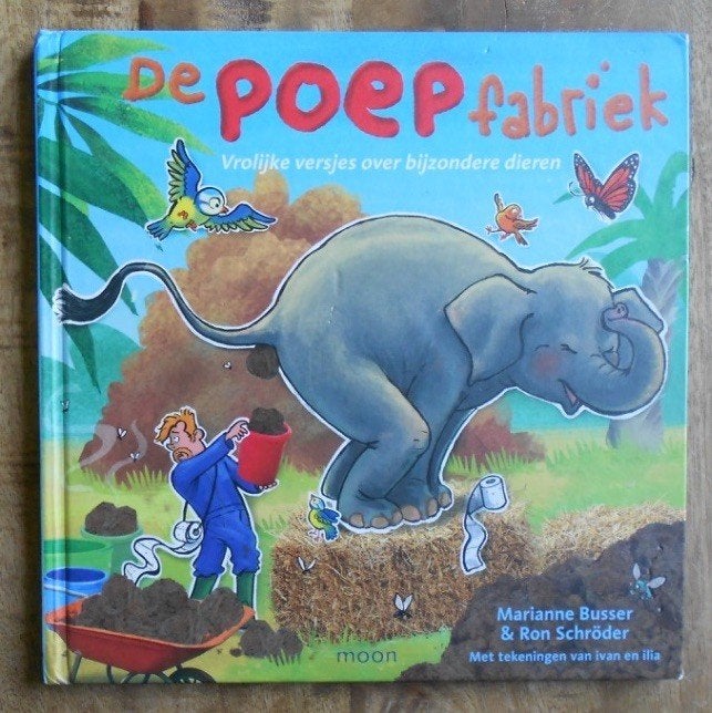 De POEPfabriek - Vrolijke versjes over bijzondere dieren, Boeken, Ophalen of Verzenden, Zo goed als nieuw, Fictie algemeen