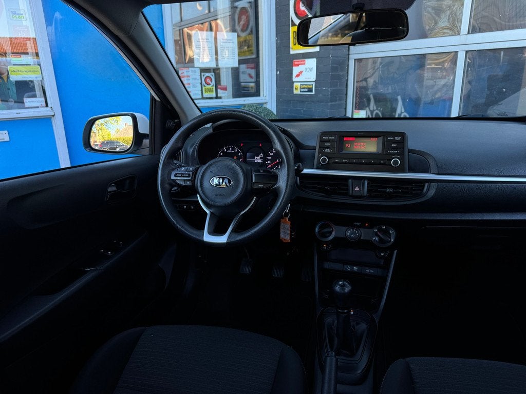 Kia Picanto 1.0 CVVT EconomyPlusLine, 12 maanden, Gebruikt, Euro 6, Wit