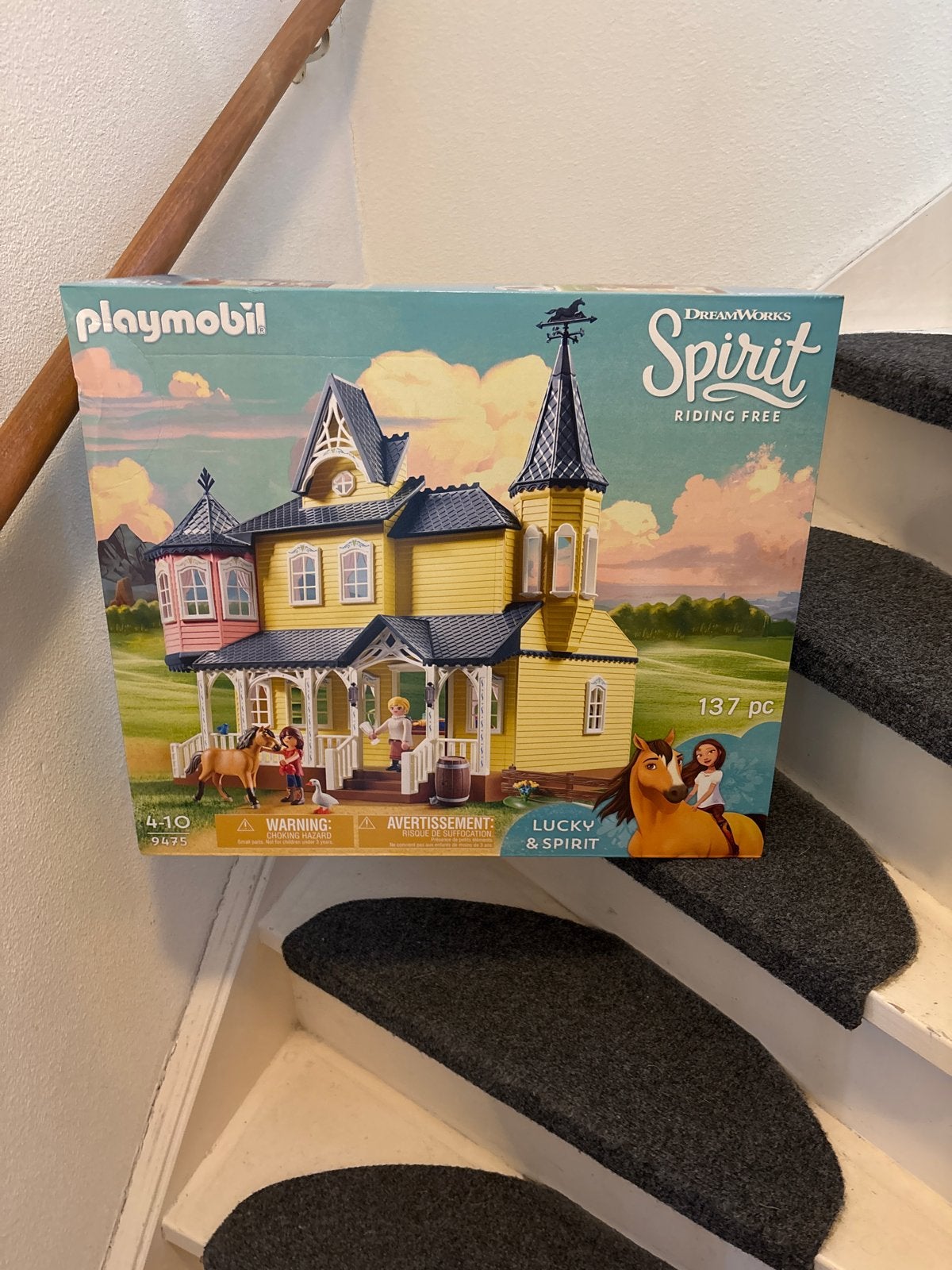 Playmobil Spirit Lucky's Grote Huis 9475 - Nieuw in doos, Gebouw, Complete set, Nieuw, Ophalen of Verzenden