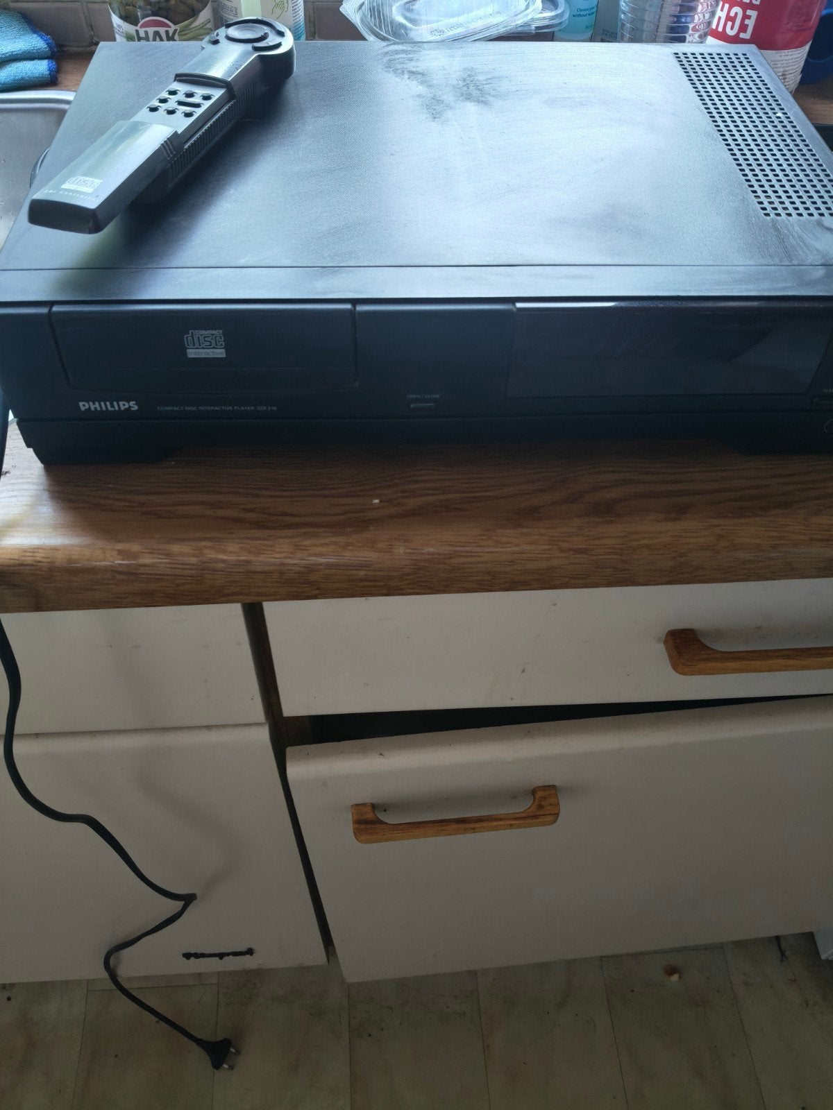 Philips CD-i speler met afstandsbediening, Audio, Tv en Foto, Cd-spelers, Ophalen of Verzenden, Gebruikt, Philips