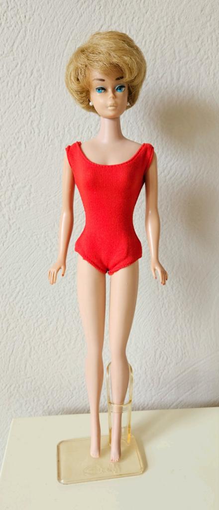 Vintage Barbie pop Bubble Cut Ash Blond SL, Verzamelen, Poppen, Ophalen of Verzenden, Pop