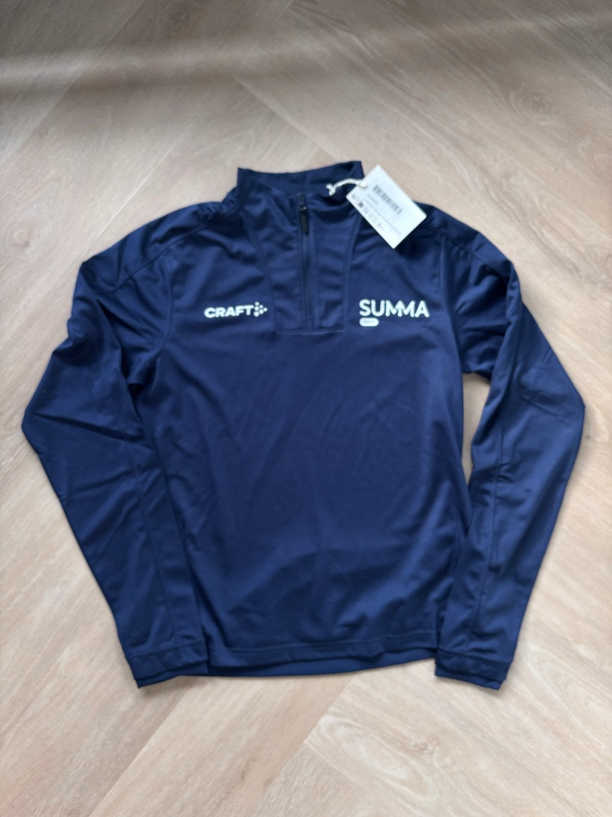 Craft Summa Sport 1/4 Zip Top - Nieuw met kaartje, Blauw, Nieuw, Ophalen of Verzenden, Hardlopen of Fietsen