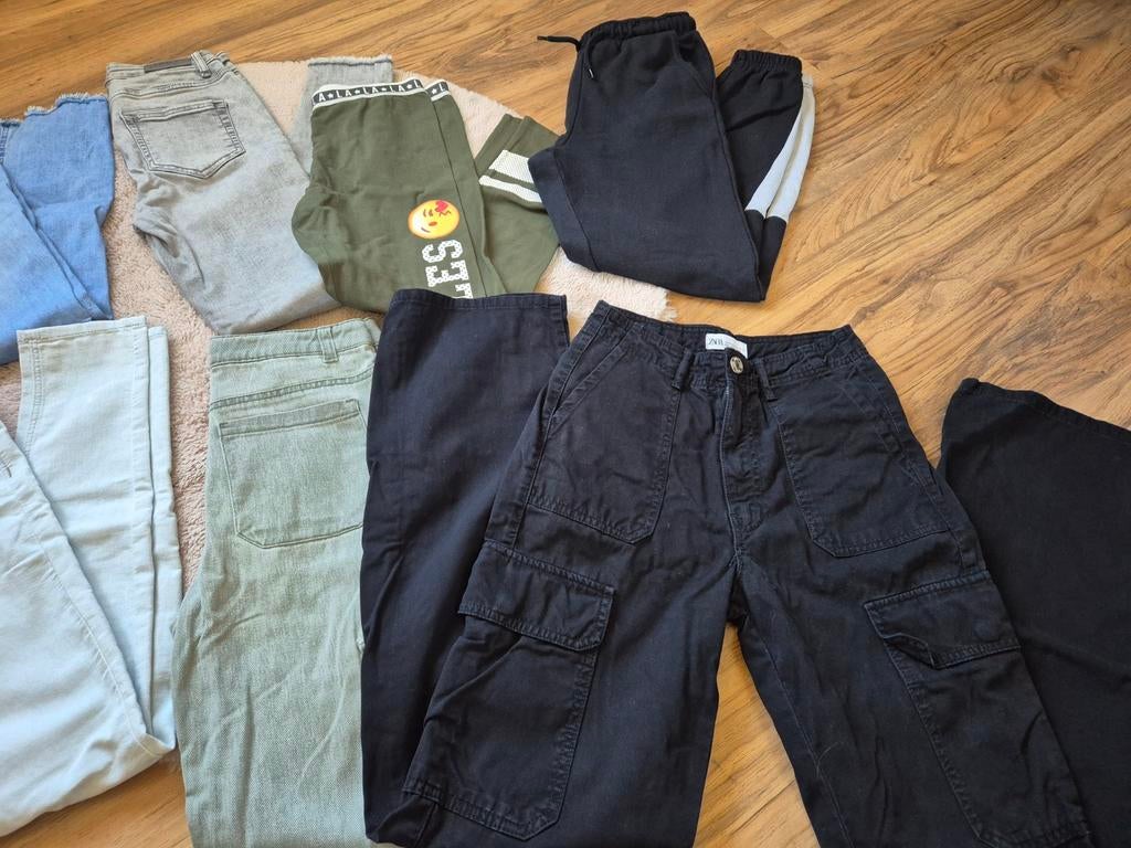 Broeken meisjes maat xs / 164 kleding pakket, Ophalen of Verzenden, Zo goed als nieuw, Meisje, Broek