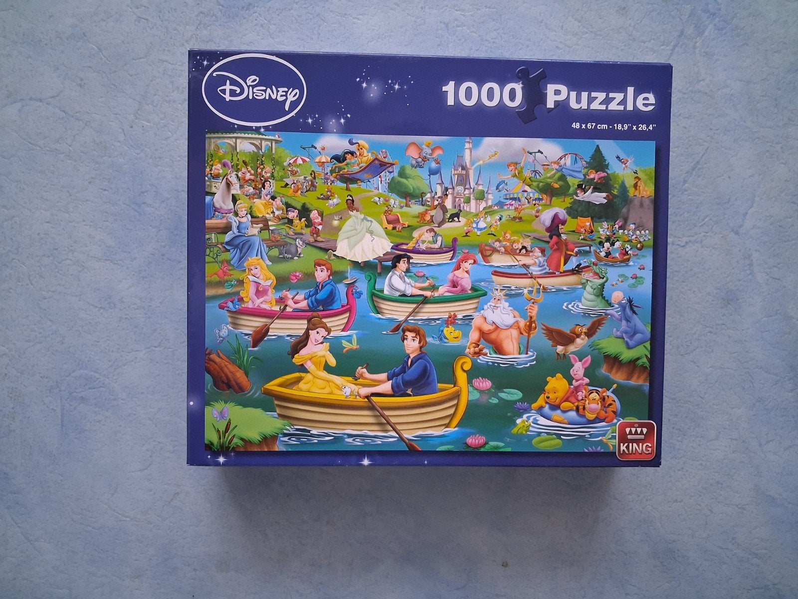 disney puzzel, Ophalen, 500 t/m 1500 stukjes, Zo goed als nieuw, Legpuzzel