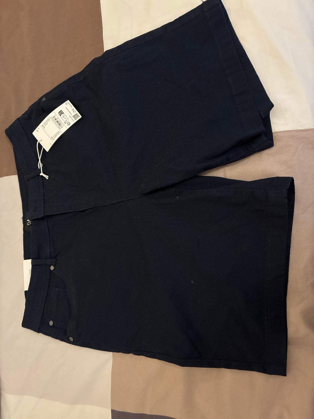 New C&A Donkerblauwe korte broek - Maat 44, Ophalen, Kort, Blauw, Maat 42/44 (L)