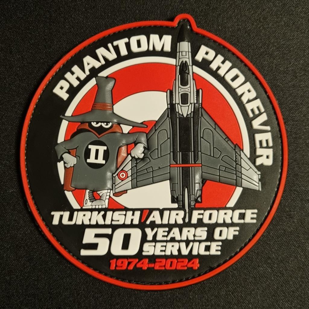Turkish Air Force F4 Phantom Patch, Ophalen of Verzenden, Luchtmacht, Amerika, Embleem of Badge