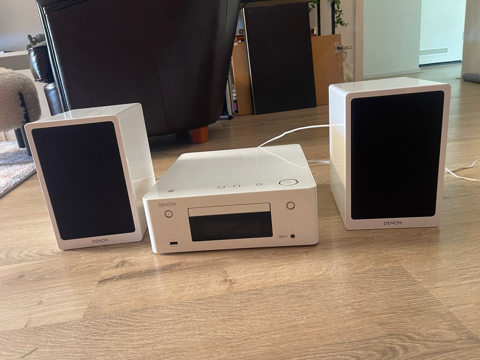 Denon CEOL N9 Microset met CD-speler en Speakers, Ophalen, Denon, Tuner of Radio, Zo goed als nieuw