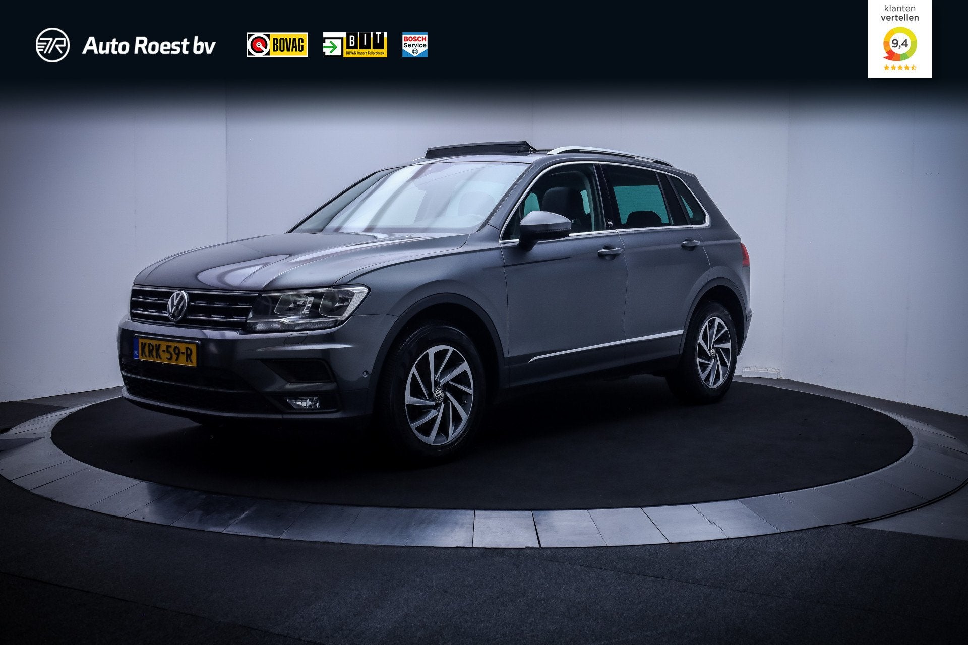 Volkswagen Tiguan 2.0 TSI DSG 4Motion SOUND PANO | CAMERA |, Auto's, Dealer onderhouden, Stof, Gebruikt, 4 cilinders