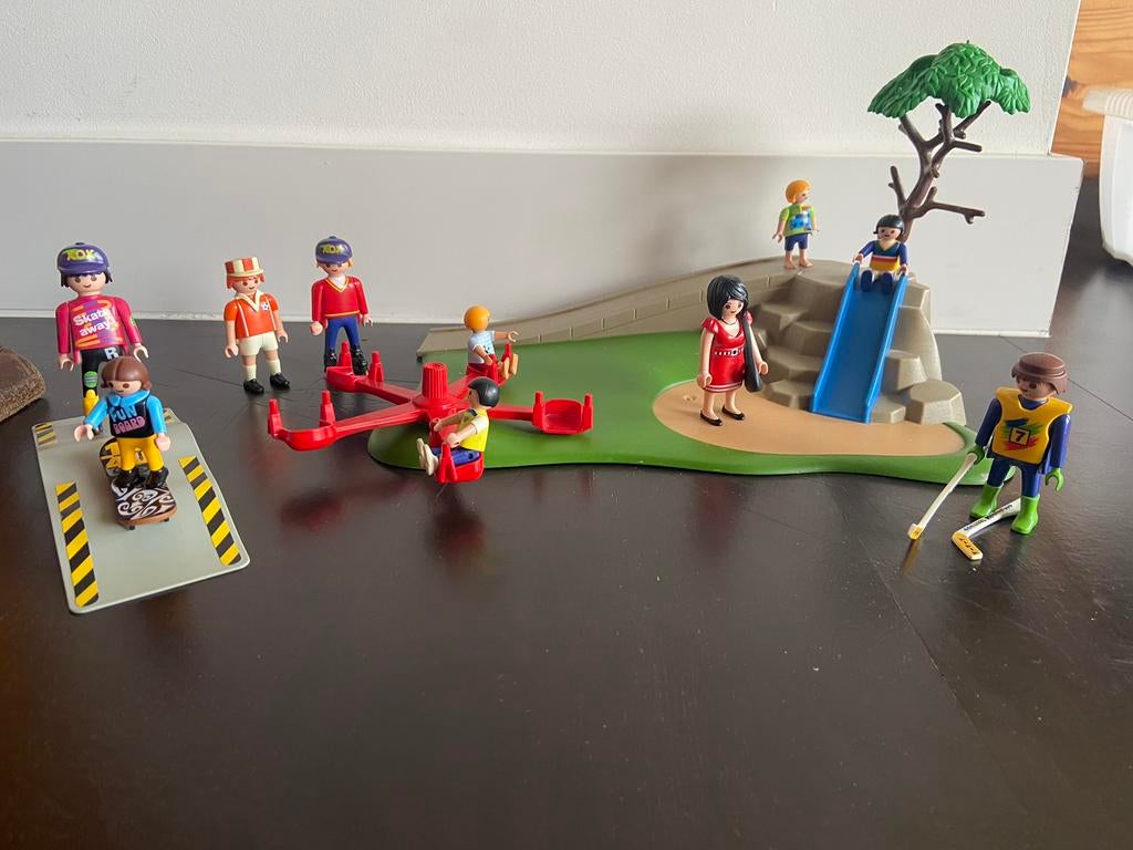 Playmobil - Speeltuin met skatebaan, Ophalen of Verzenden, Gebruikt, Complete set