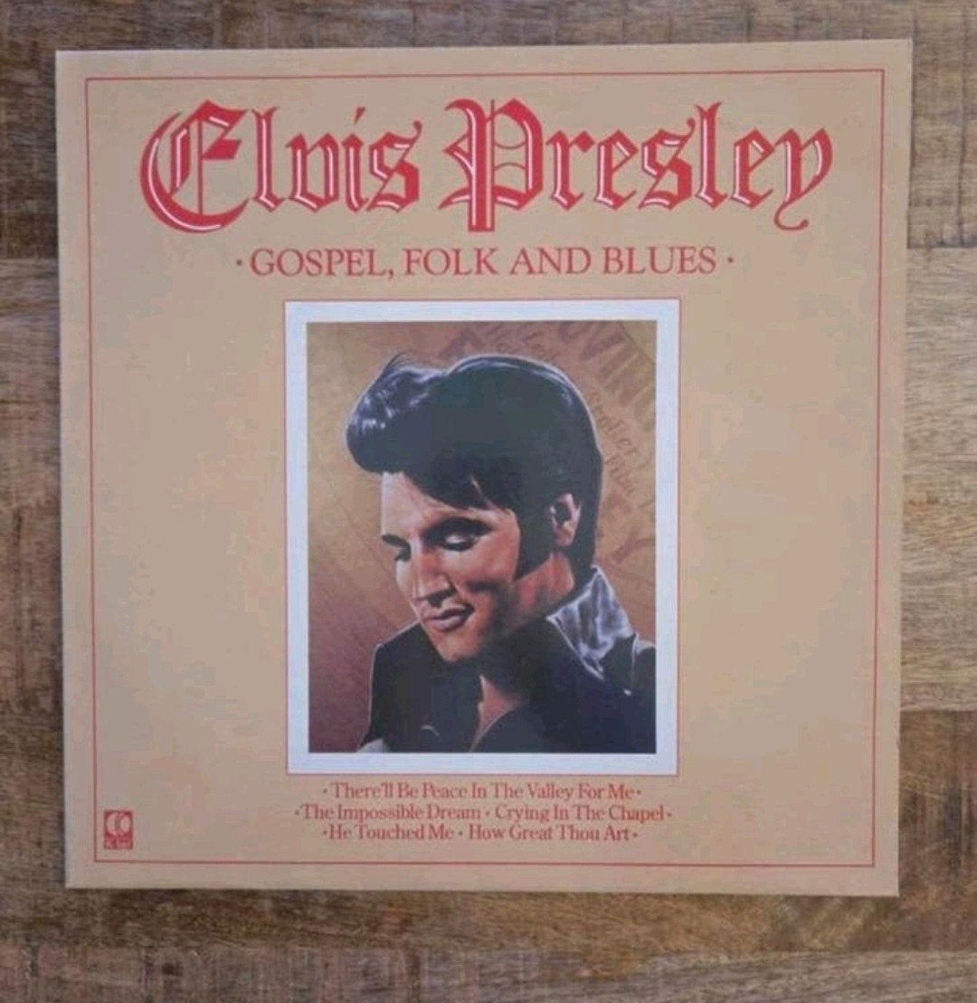 Lp Elvis Presley gospel folk and blues, Ophalen of Verzenden
