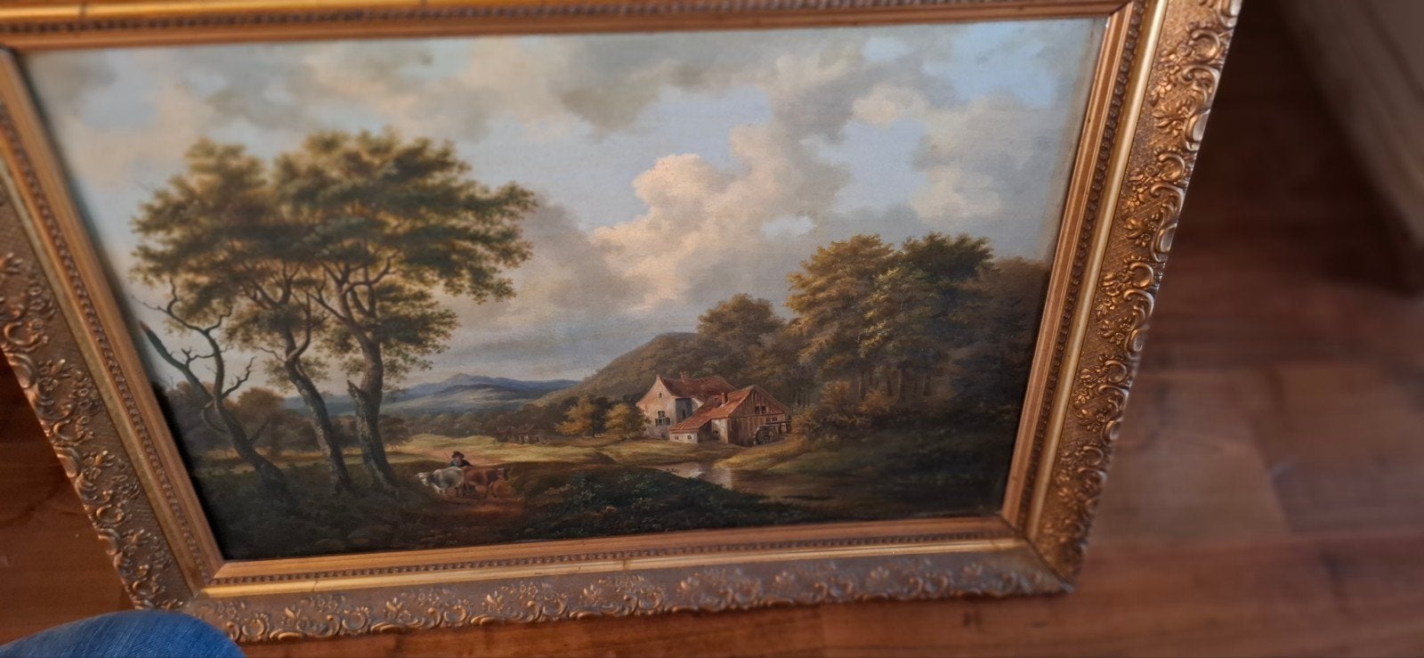 Antiek Schilderij, Antiek en Kunst, Ophalen of Verzenden