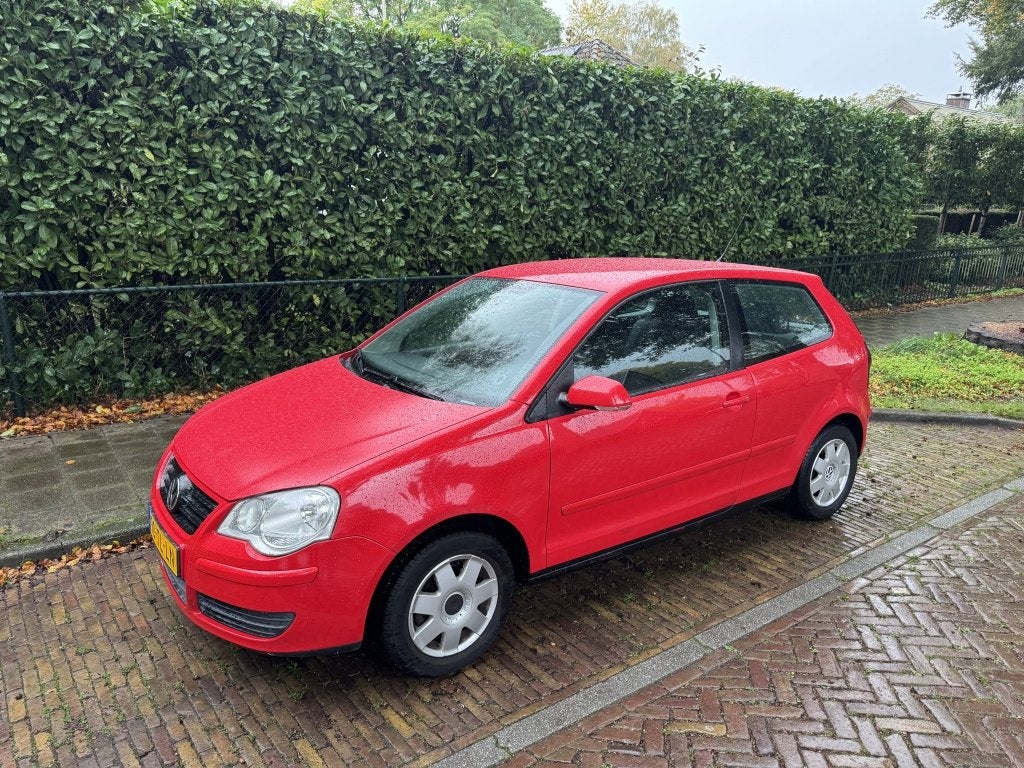 Volkswagen Polo 1.4-16V LPG| APK| Distributie vervangen, Auto's, Voorwielaandrijving, 4 cilinders, Blauw, Origineel Nederlands