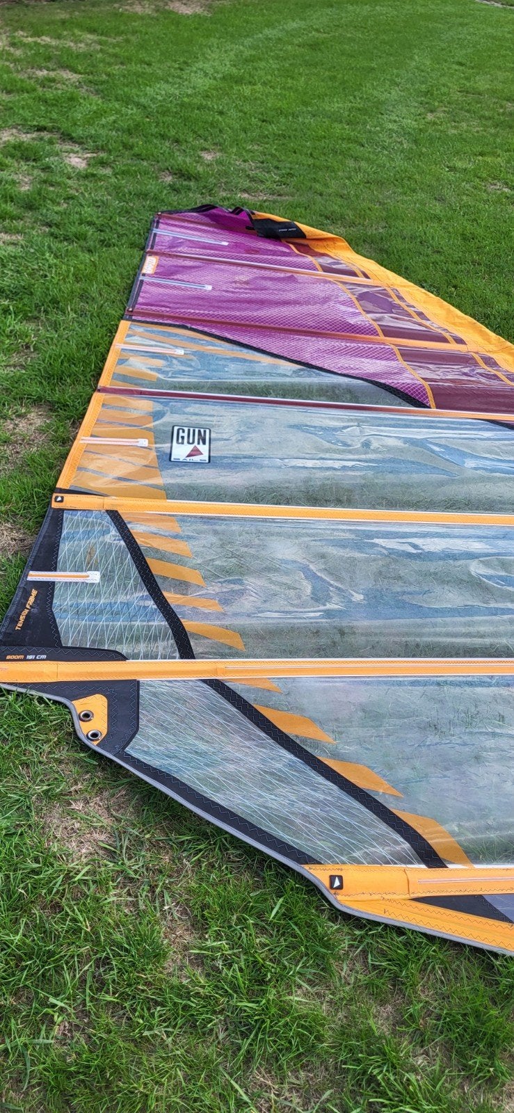 Te koop gunsails rapid 6.2. vector 9.2 nieuw neilpryde g, Watersport en Boten, Ophalen of Verzenden, Zo goed als nieuw, Giek