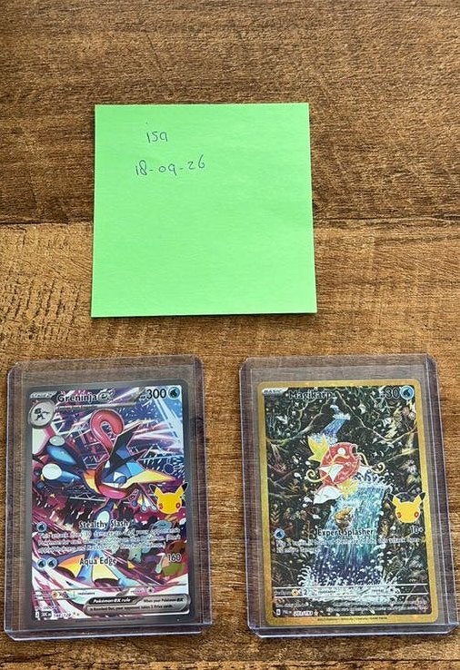 Greninja EX 148/128 & Magikarp 203/193 - Mint conditie, Ophalen of Verzenden, Nieuw, Meerdere kaarten