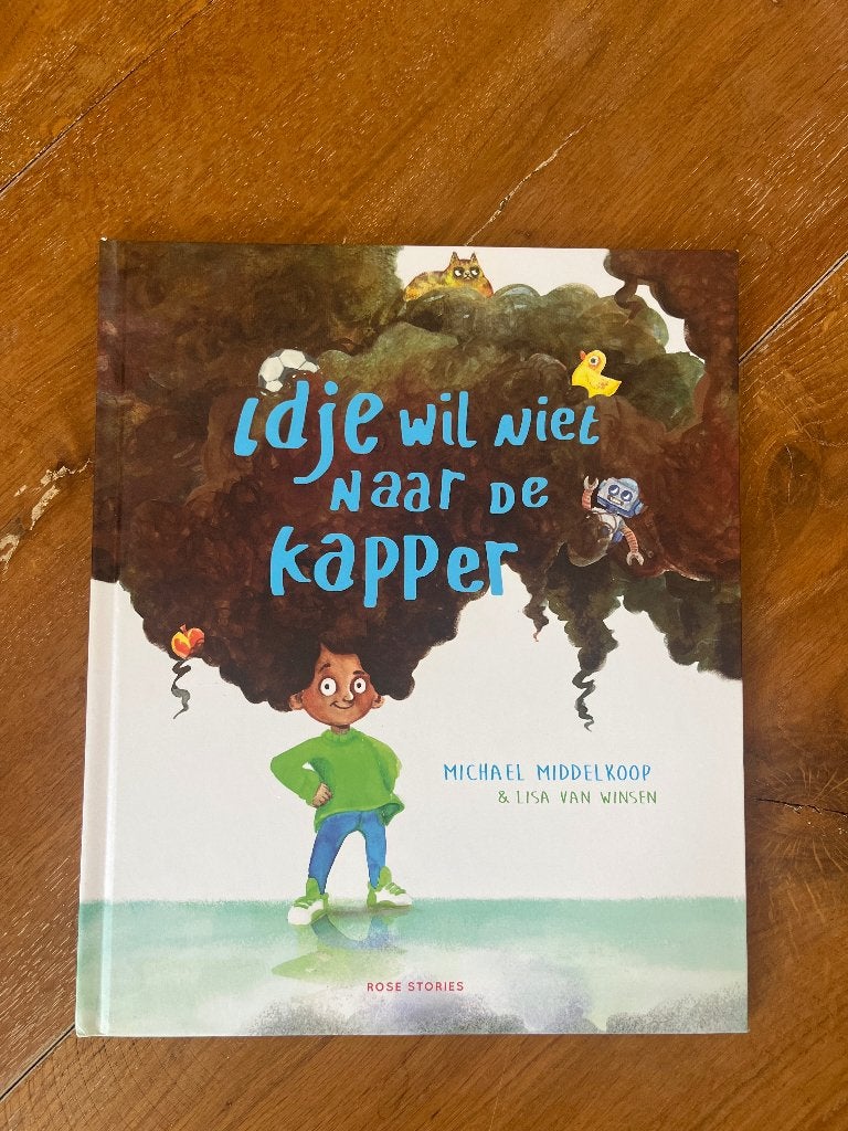 Idje wil niet naar de kapper, Verzenden, Zo goed als nieuw, Fictie algemeen